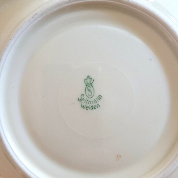 Seltmann Weiden Cup Saucer Plate Set 1924-1946 Mark - Picture 11 of 15